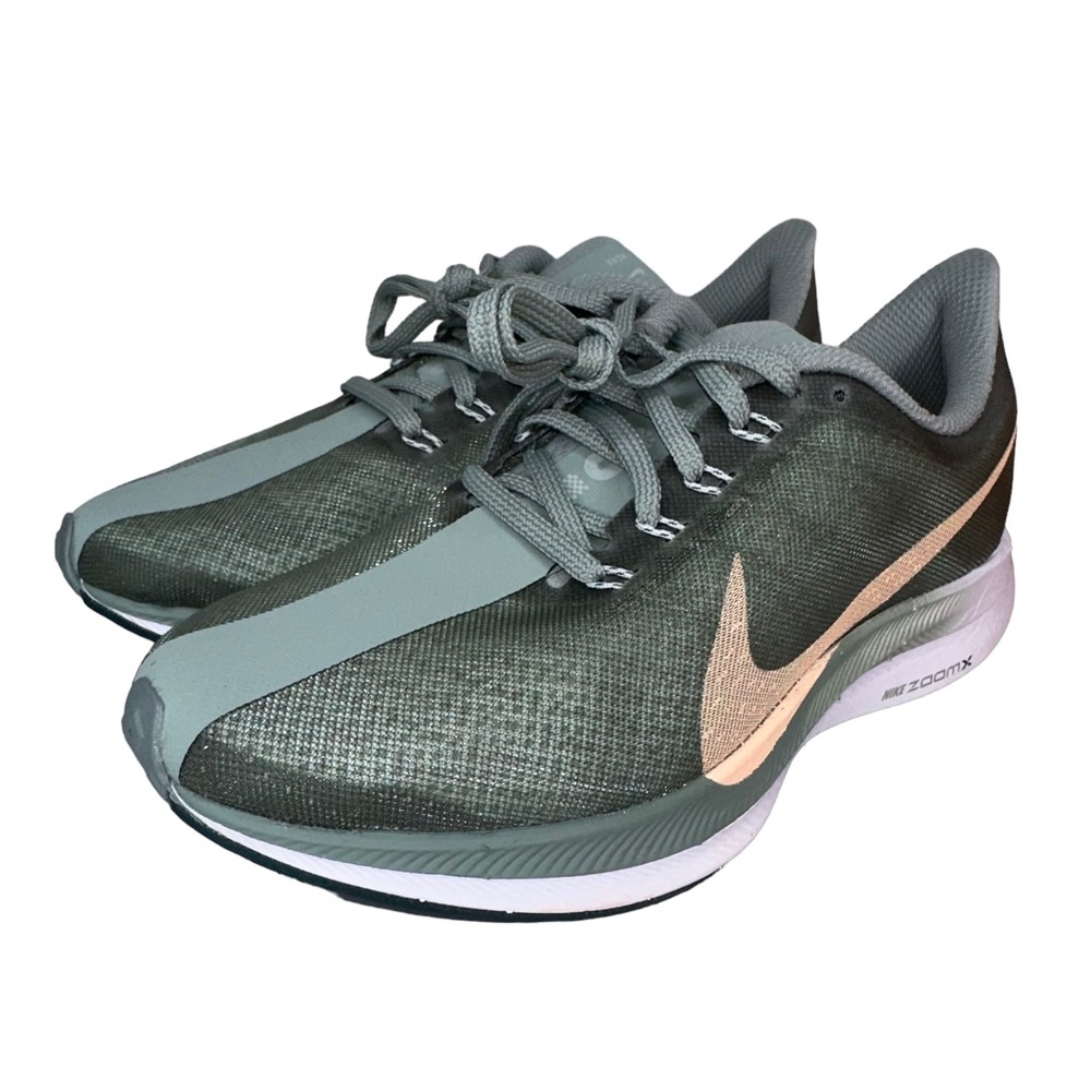 Nike Zoom Pegasus 35 Turbo Mica Green Light Silver AJ4115 300 Women’s Size 5.5